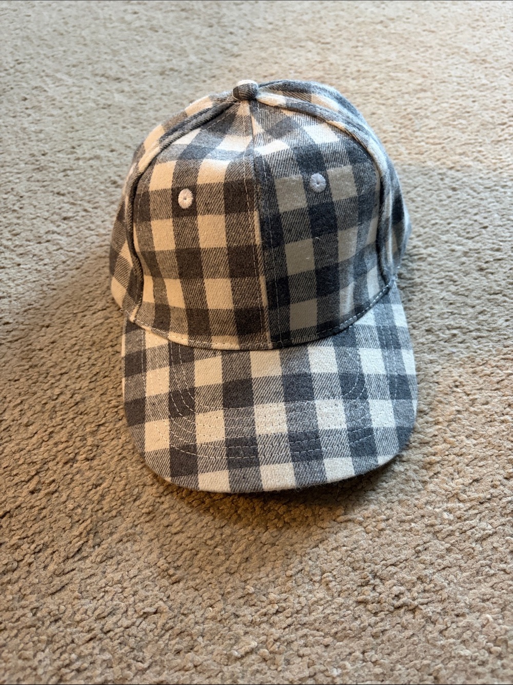 Plaid hat